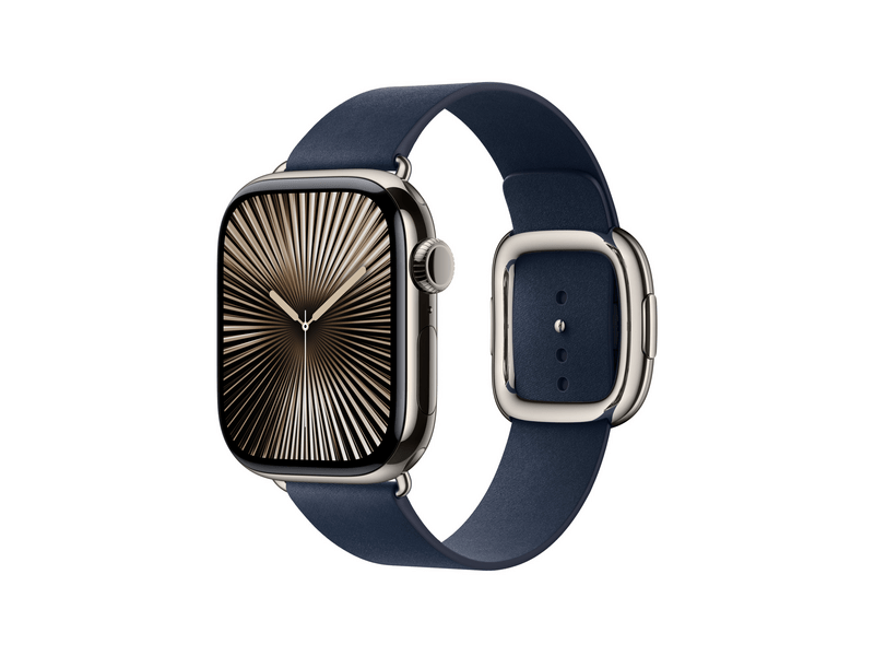 Apple Watch 42 mm-es mélykék szíj modern csattal, L (MXW23ZM/A)