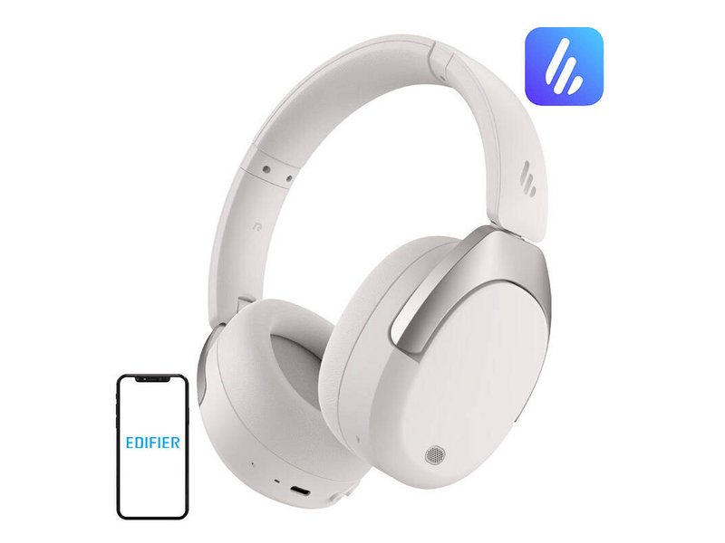 Edifier W830NB WH vezeték nélküli fejhallgató, fehér