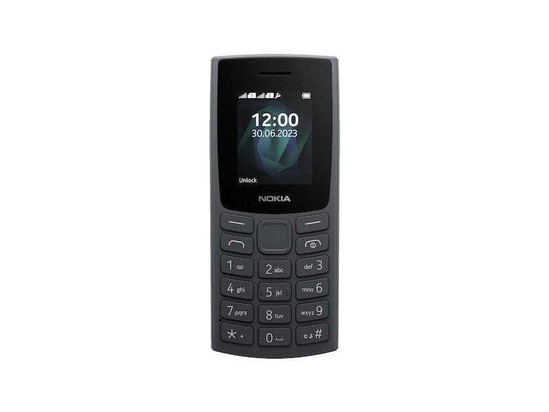 Nokia 105 (2023) 4G Mobiltelefon, Fekete + Telekom SIM