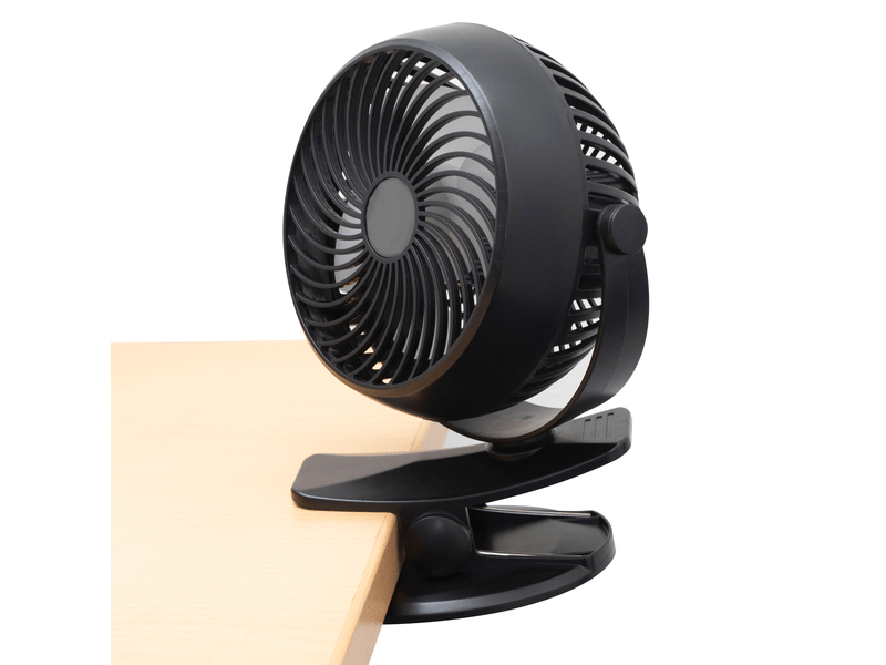 Home CLF 10/BK Csiptetős akkumulátoros ventilátor