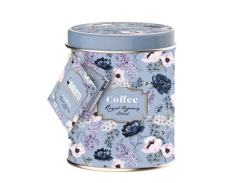 Bialetti Bridgerton - Royal Regency Blend - őrölt kávé 250g fémdobozban