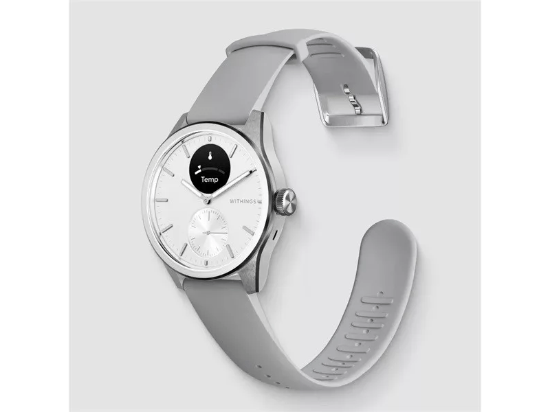 Withings ScanWatch 2 Okosóra, 42mm, fehér (HWA10-model 5-All-Int)