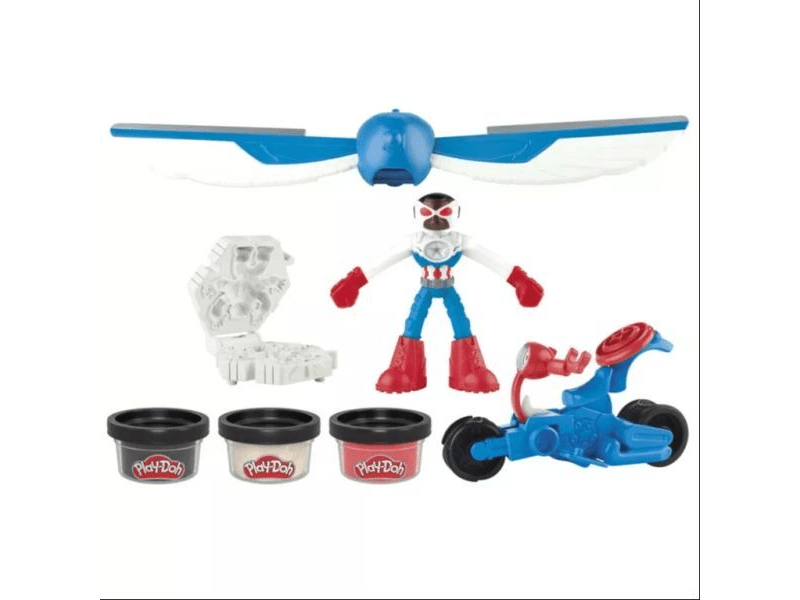 Play-Doh: Amerika kapitány Moto-Slicer gyurmaszett (G05555L0)