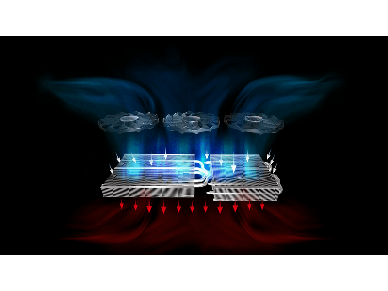 AMD Radeon™ RX 7700 XT Phantom Gaming 12 GB OC Videókártya