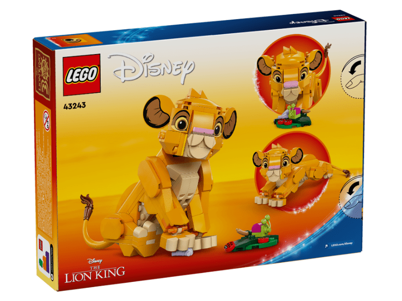 LEGO® Disney Simba, Kralj lavova (43243)