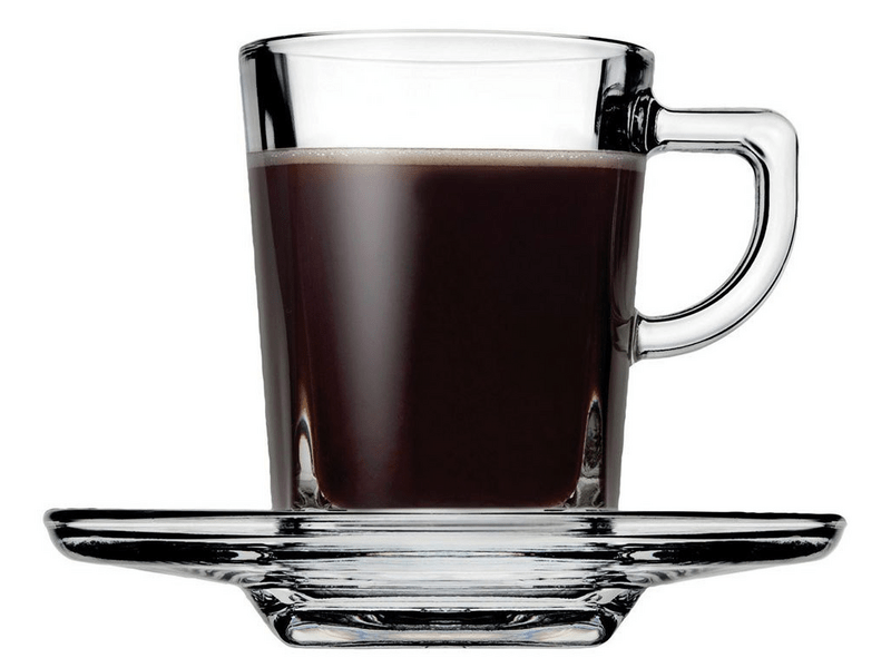 Pasabahce 95754 Carre set šalica za kavu, 75 ml, 6 kom