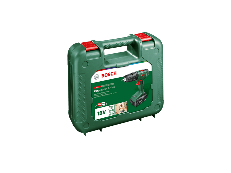 Bosch Easy Impact 18V-40 Akkus kétfokozató ütvefúró-csavarozógép (06039D8101)