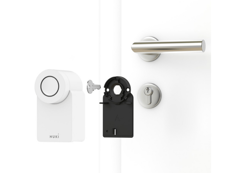 Nuki Smart Lock (4.generációs) okos zár, fehér (SMARTLOCK4-W)