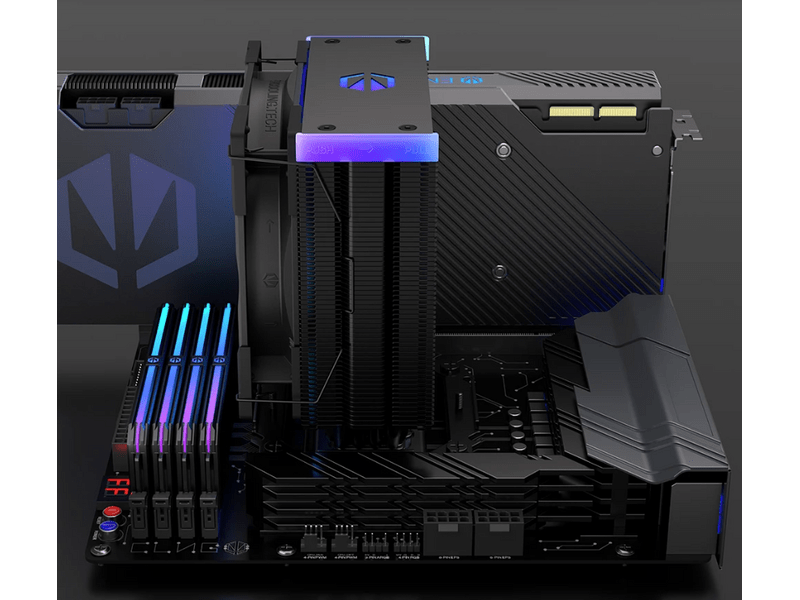 Endorfy Fera 5 Black ARGB Processzorhűtő, 120mm (EY3A012)