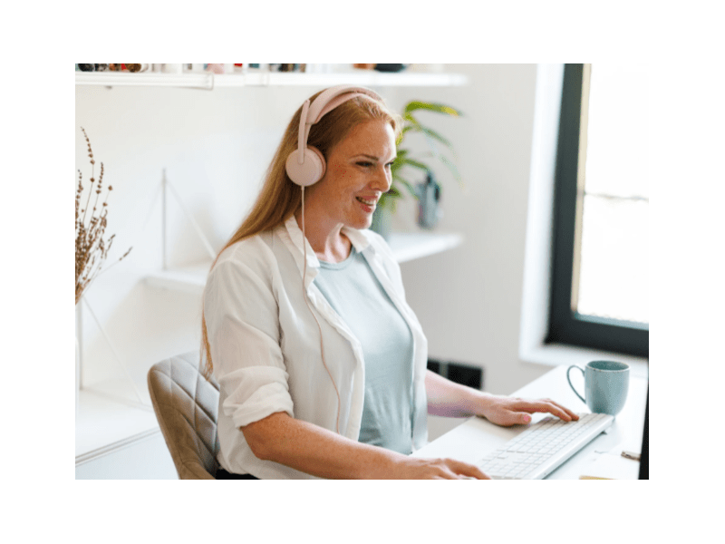 Logitech Zone Wired 2 headset, rózsaszín (981-001620)