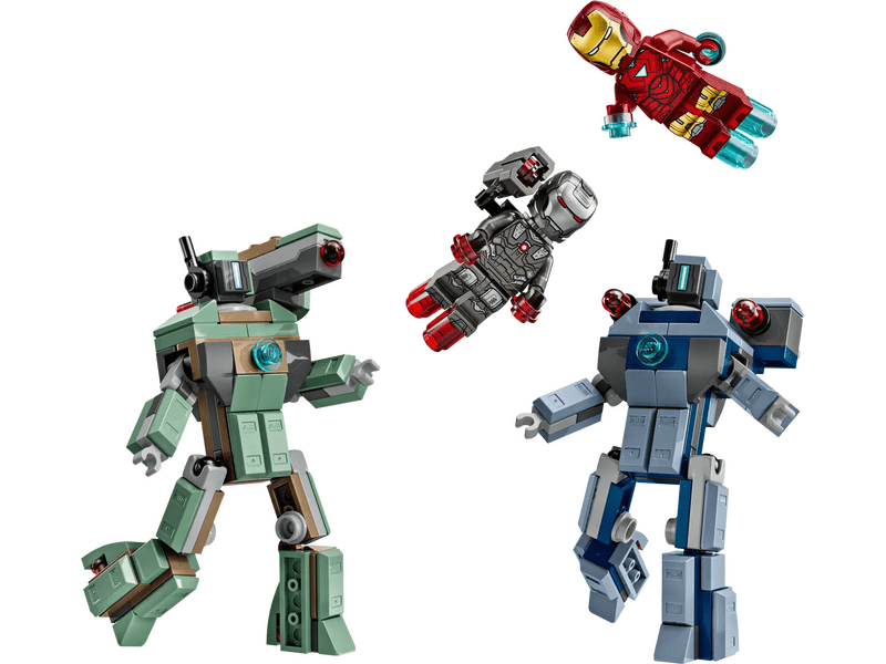 LEGO® Marvel Iron Man i Ratni stroj vs. Hammer dronova (76320)