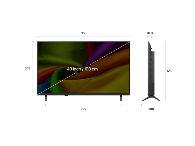 LG 43NU850B3LA 43