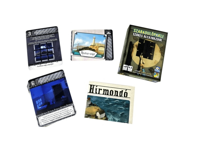 Szabadulópakli: Szökés Alcatrazból társasjáték (34133)