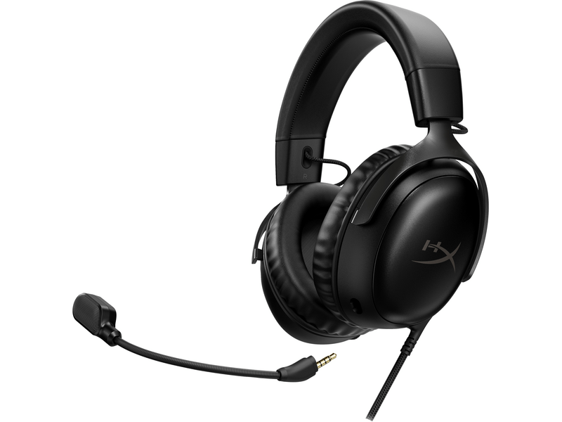 HyperX Cloud III Gamer headset, Fekete (727A8AA)
