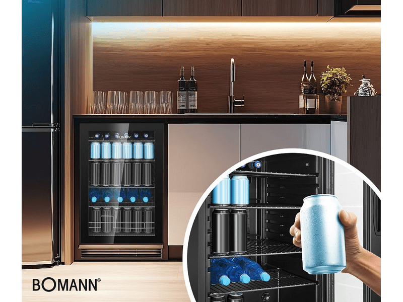 Bomann KSG 7290 Italhűtő, fekete