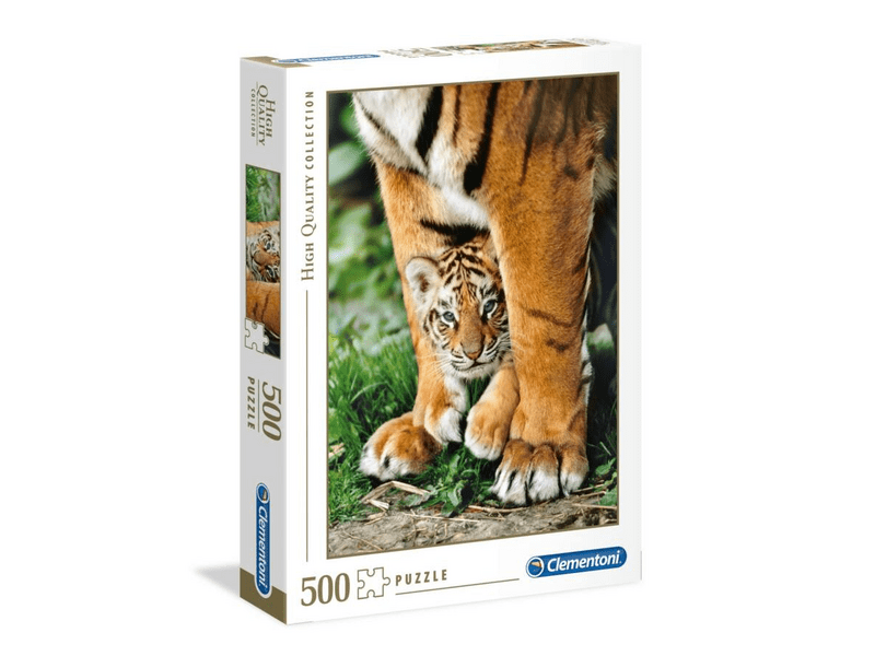 Clementoni Bengáli tigris az anyja lábánál 500 db-os puzzle (35046)