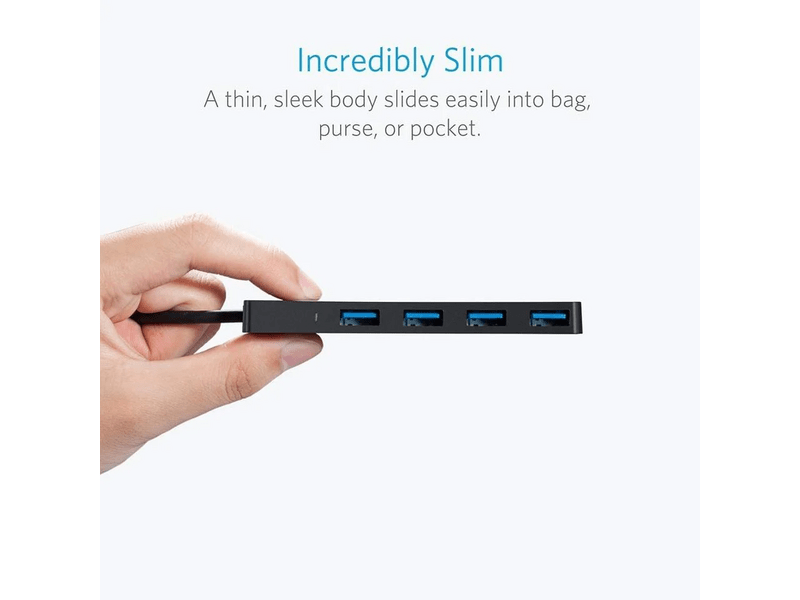 Anker Ultra Slim 4 portos USB 3.0 HUB (A7516016)