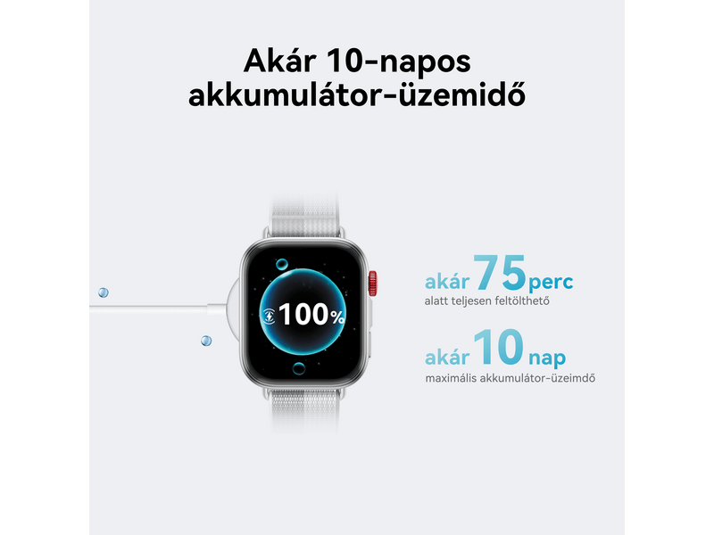 Huawei Watch Fit 4 pametni sat, bijeli (55020EYL)