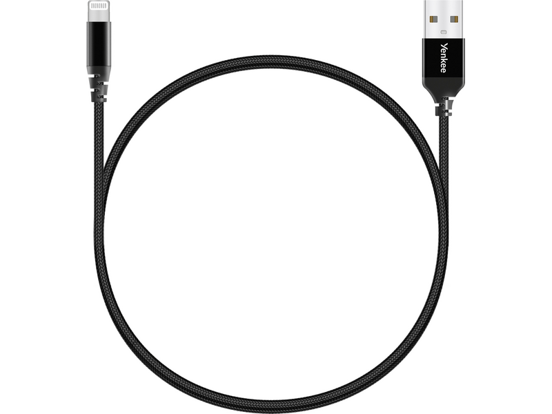 Yenkee YCU 612 BK USB-lightning kabel, 2m