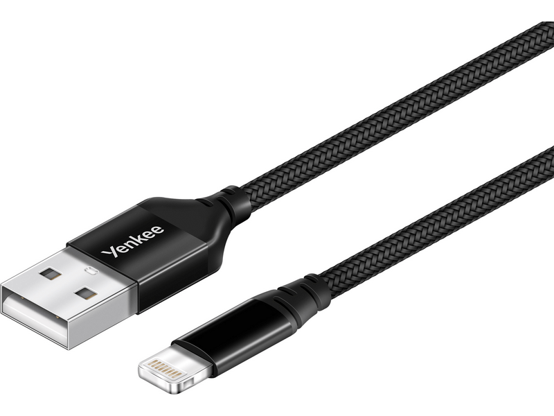Yenkee YCU 612 BK USB-lightning kabel, 2m