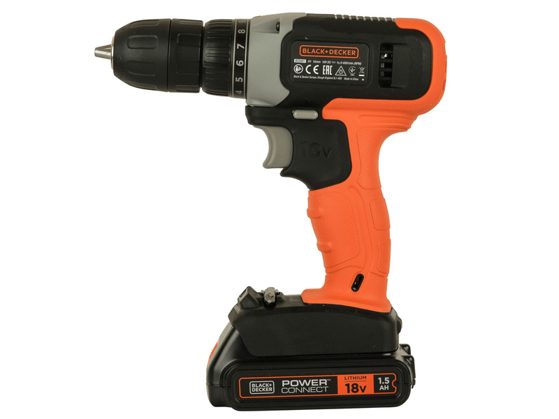BLACK + DECKER BCD001C1-QW Akkus fúró-csavarozó