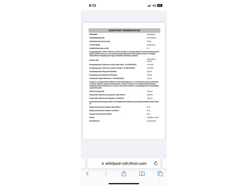 Gorenje GK5C62WH Kombinált Tűzhely