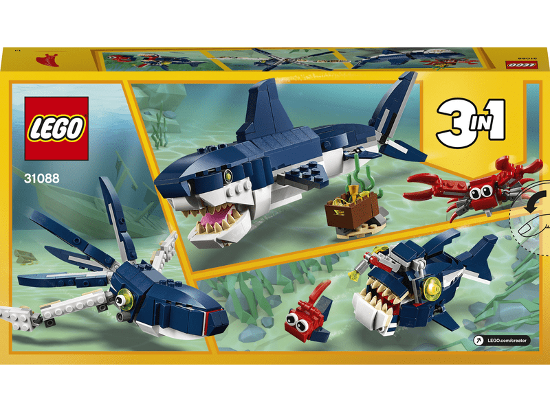 LEGO® Creator Mélytengeri lények (31088)