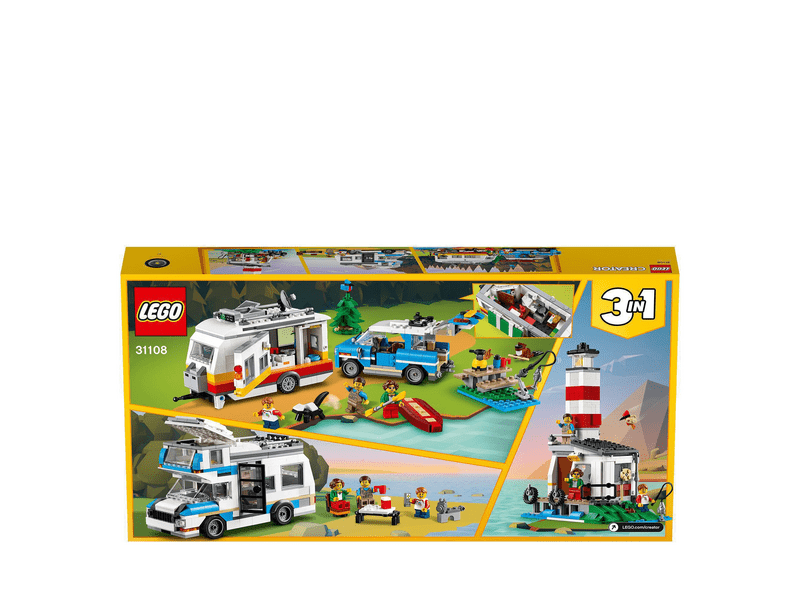 LEGO® Creator Családi vakáció lakókocsival (31108)