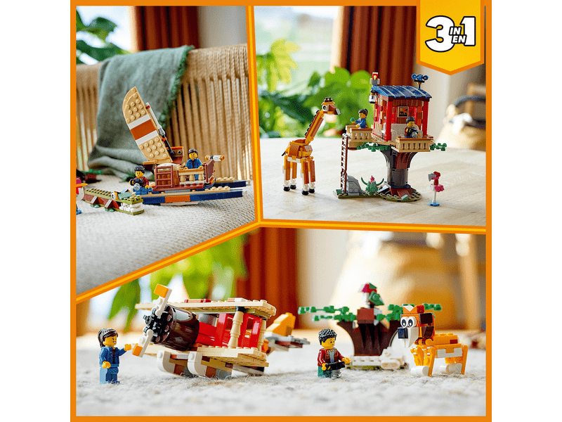 LEGO® Creator Szafari lombház a vadonban (31116)