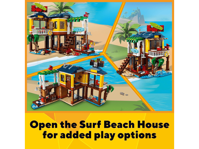 LEGO® Creator Tengerparti ház szörfösöknek (31118)
