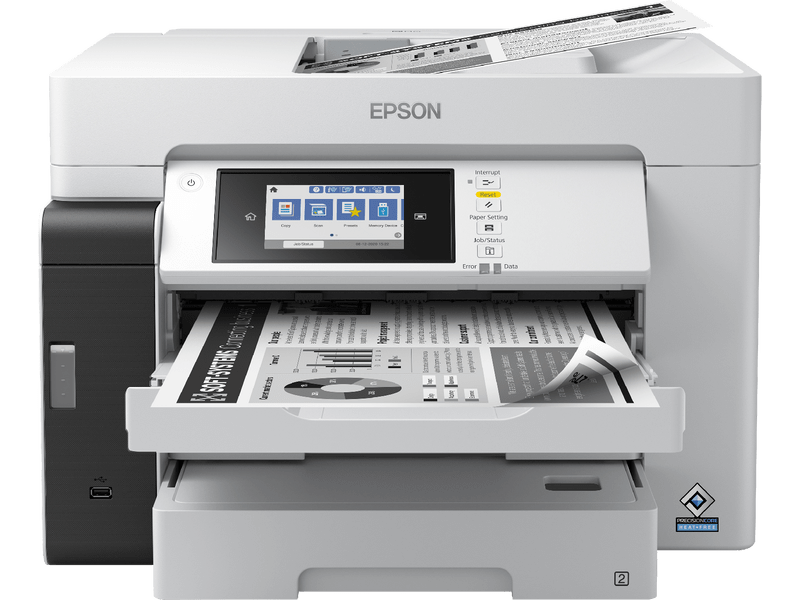 Epson M15180 A3 mono MFP, DUPLEX, WiFi 4500 oldal tintával