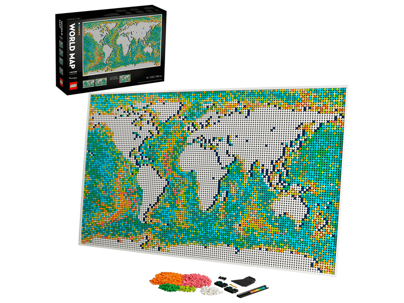 LEGO® Art Világtérkép (31203)