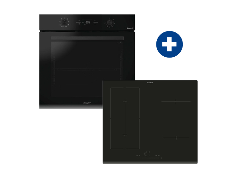 Candy CA6 NP3T3EHTB Beépíthető sütő + Candy CIES64MCA Beépíthető indukciós főzőlap