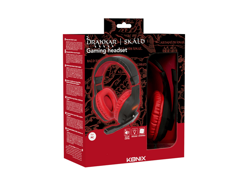 Konix Drakkar Skald Gamer headset