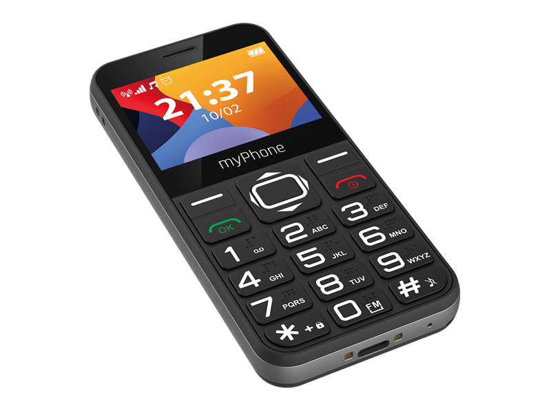 myPhone HALO 3 mobiltelefon, fekete