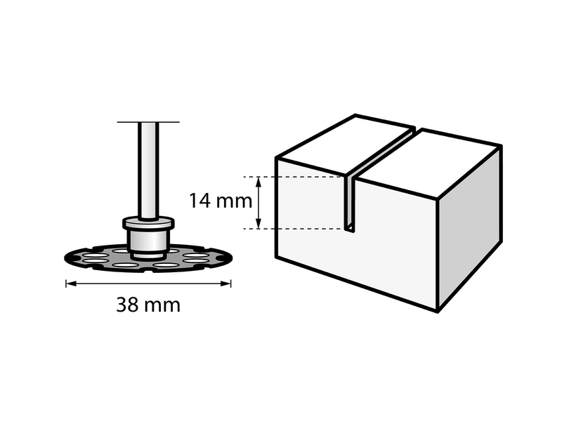 Dremel 2615S544JB EZ SpeedClic Favágó korong