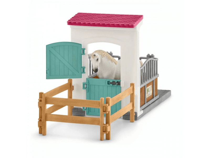 Schleich 42569 Horse Club Lóistálló játékszett