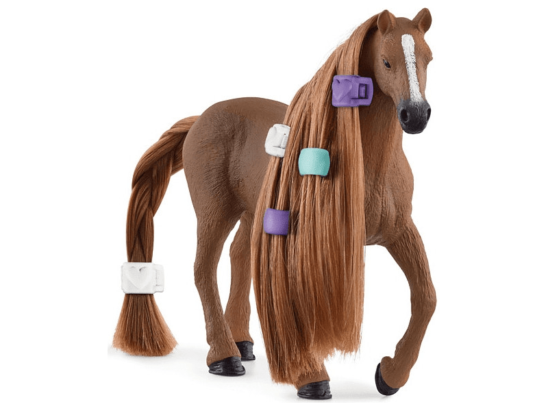 Schleich 42582 Horse Club: Beauty Horse - Fésülhető angol thoroughbread kanca
