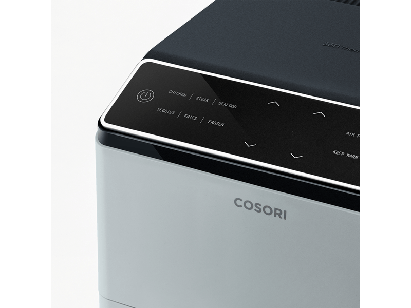 Cosori Dual Blaze Forrólevegős sütő, 6.4 l, világosszürke (CAF-P583S-AEUR)