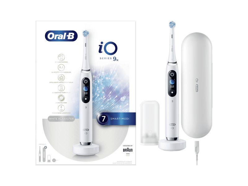 Oral-B iO9 Elektromos fogkefe, fehér