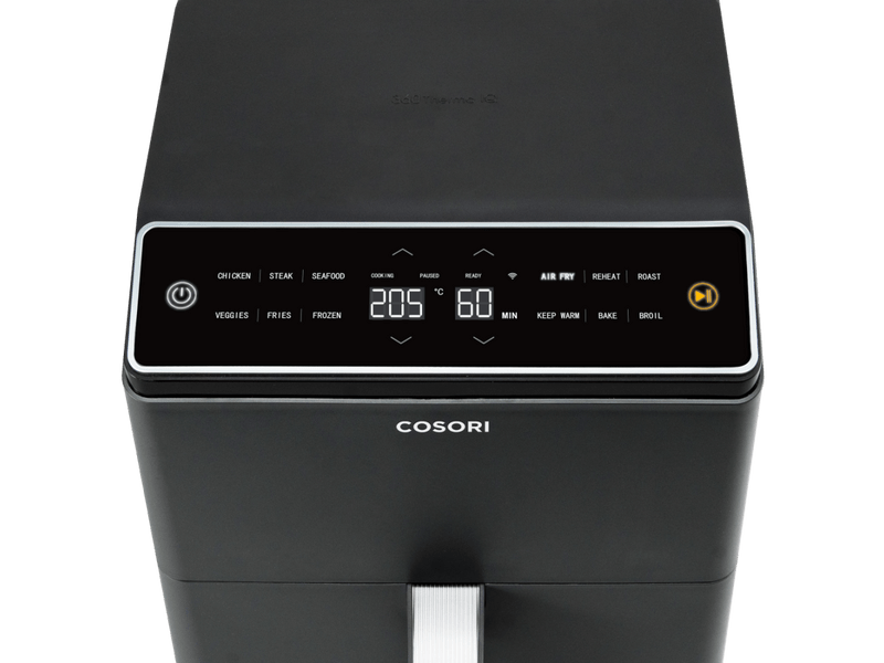 Cosori Dual Blaze Forrólevegős sütő, 6.4 l, sötétszürke (CAF-P583S-KEUR)