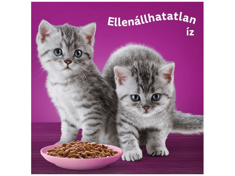 Whiskas Junior klasszikus tasakos eledel válogatás kölyök macskák számára, 12x85g