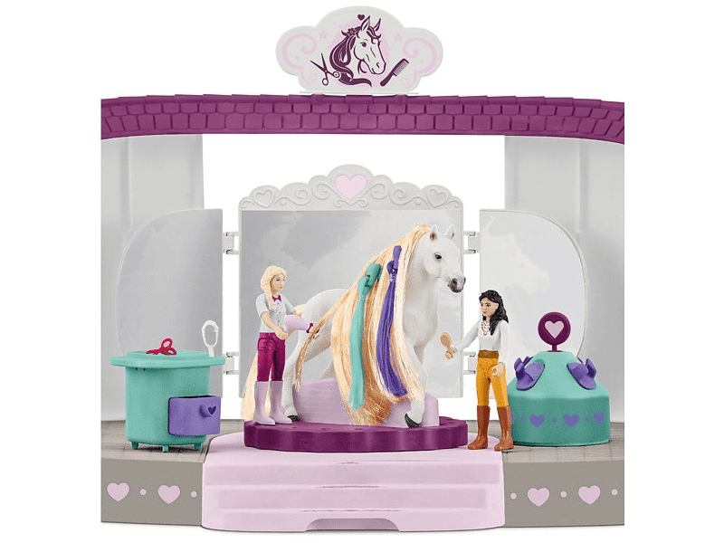 Schleich 42588 Horse Club: Lovas szépségszalon