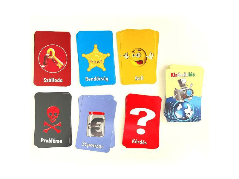 Utazás Magyarországon társasjáték (PLL 128)