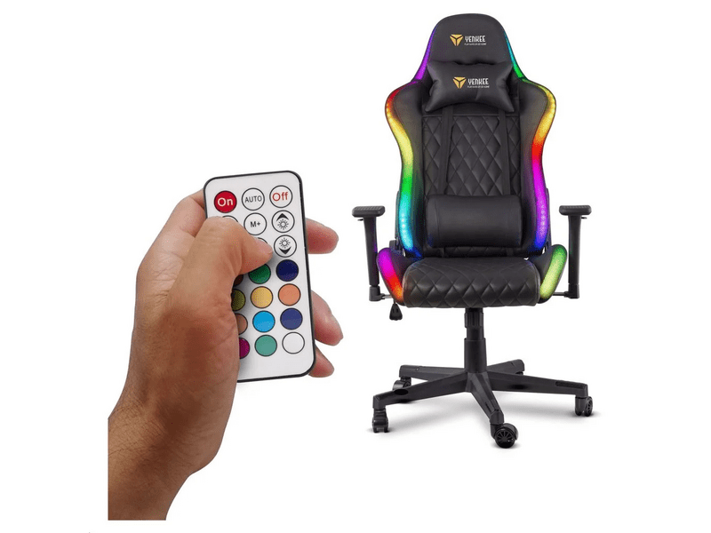 Yenkee YGC 300 Stardust Gamer szék, RGB világítással