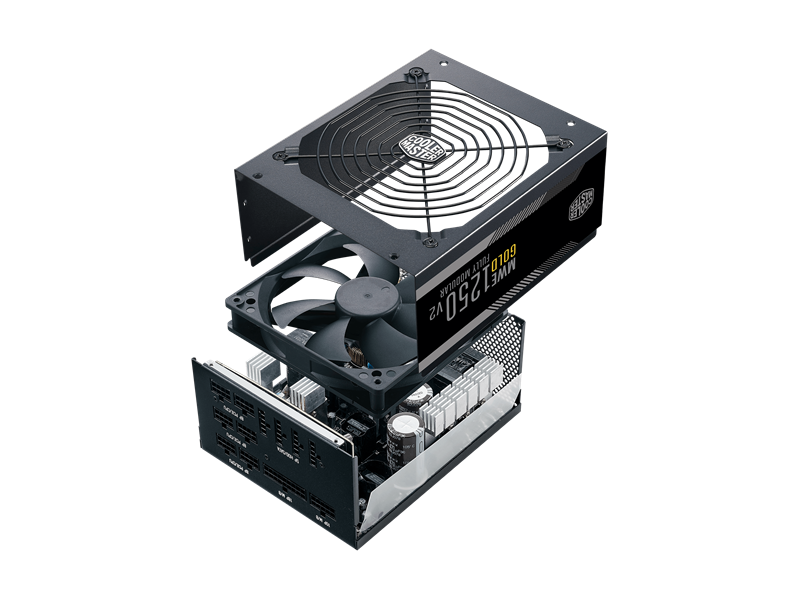 CoolerMaster 1250W,MWE Gold 1250,V2,Táp