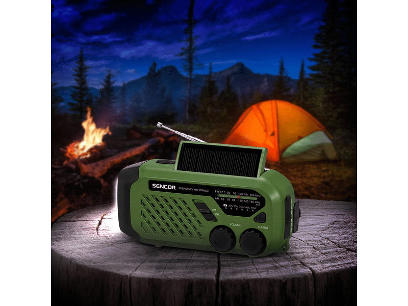 Sencor SRD 1000SCL GR Kamperski radio