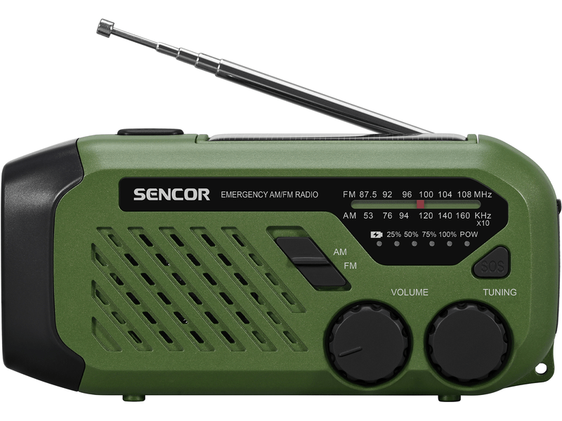 Sencor SRD 1000CL GR Kemping rádió