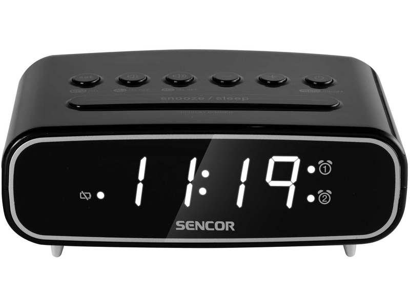 Sencor SRC 2600 B Rádiós ébresztőóra
