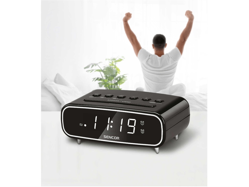 Sencor SRC 2600 B Rádiós ébresztőóra